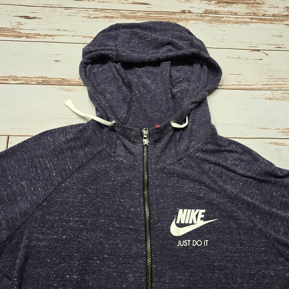 Nike Heritage Hoodie Bundle 2 Gray Purple Womens M - Picture 3 of 11